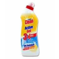 AT HOME ACTIVE GEL - żel do WC lemon 750ml